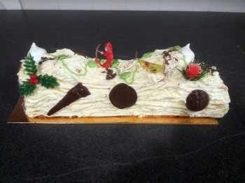 BUCHE VANILLE
