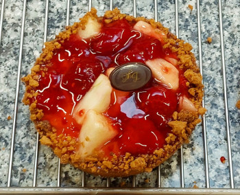 Tartelette Pomme Framboise